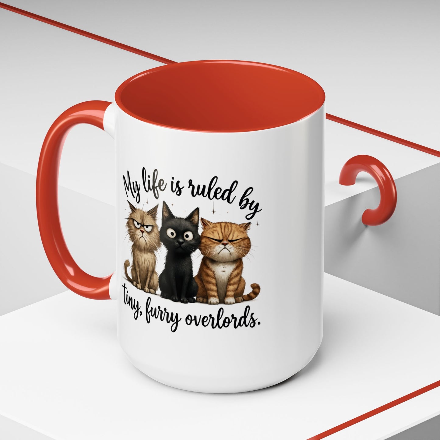 Animal Mug - My Life Is Ruled By Tiny, Furry Overlords