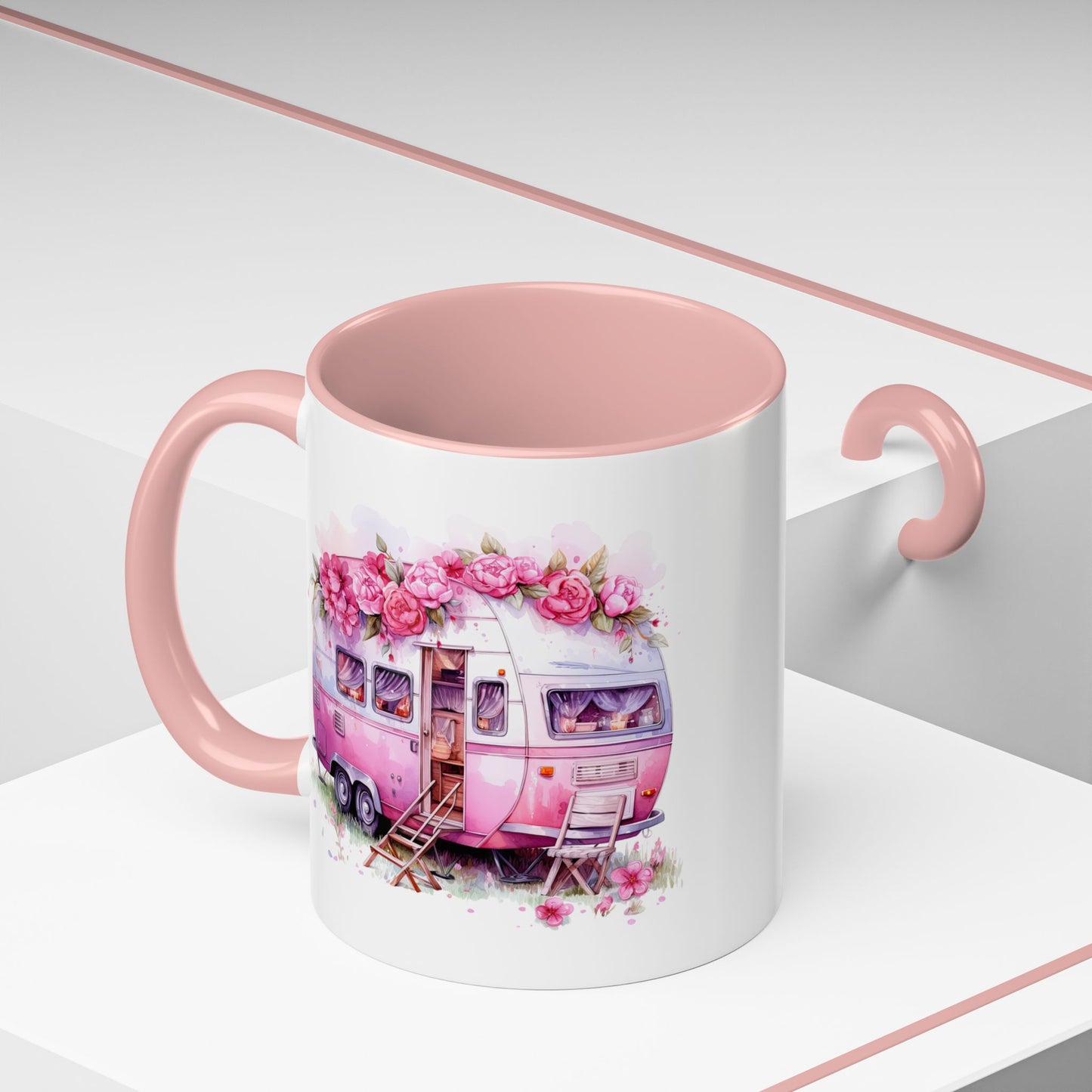 Adventure Mug - Pink Camper
