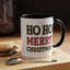 Christmas Mug - Ho Ho Ho Merry Christmas Red & Green Text 4