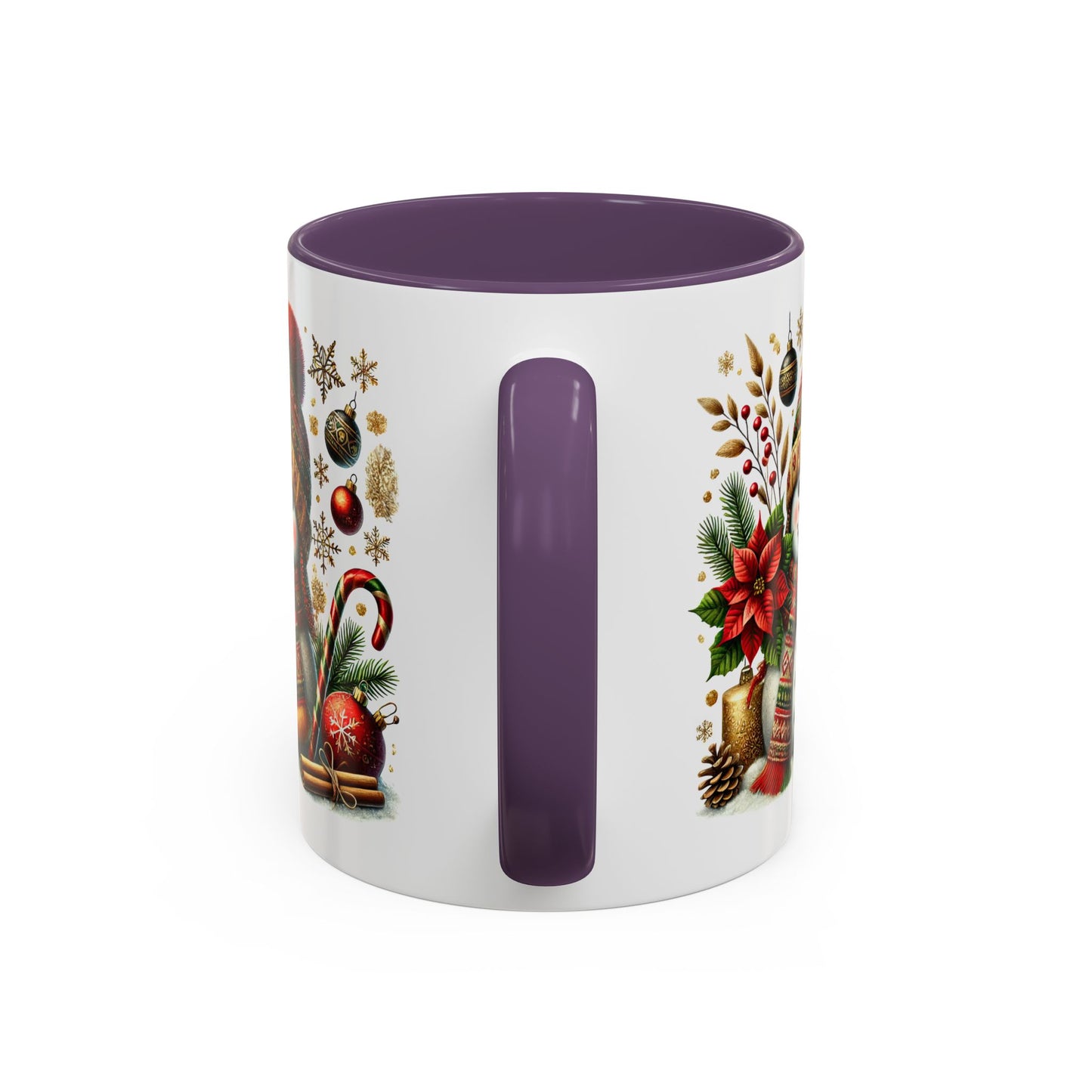 Christmas Mug - Snowman with Christmas Decorations