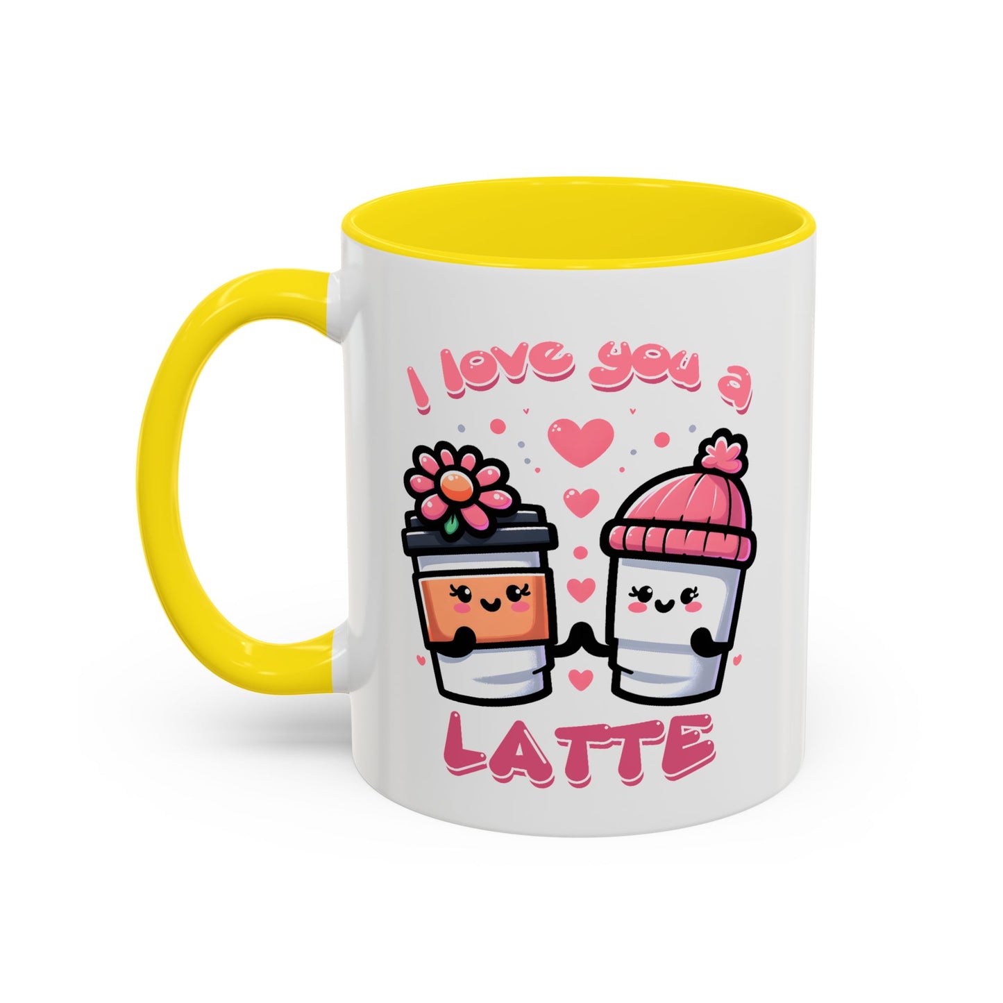 Valentine's Day Mug - I Love You A Latte Cute