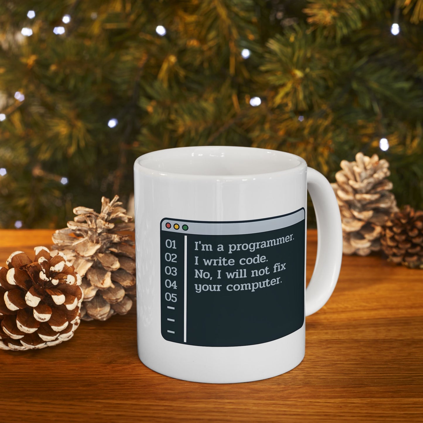 Office Mug - I Am a Programmer