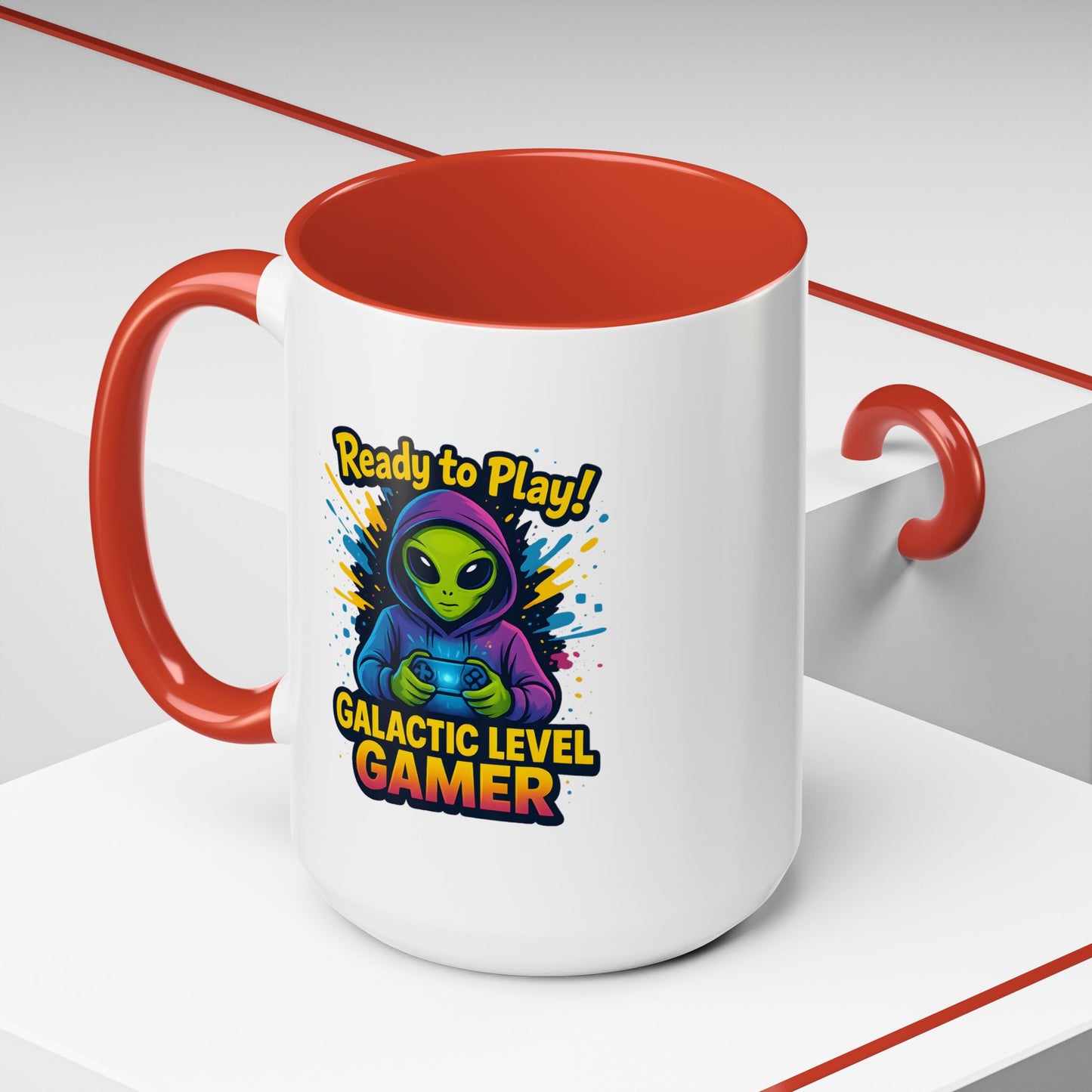 Alien Mug - Galactic Level Gamer