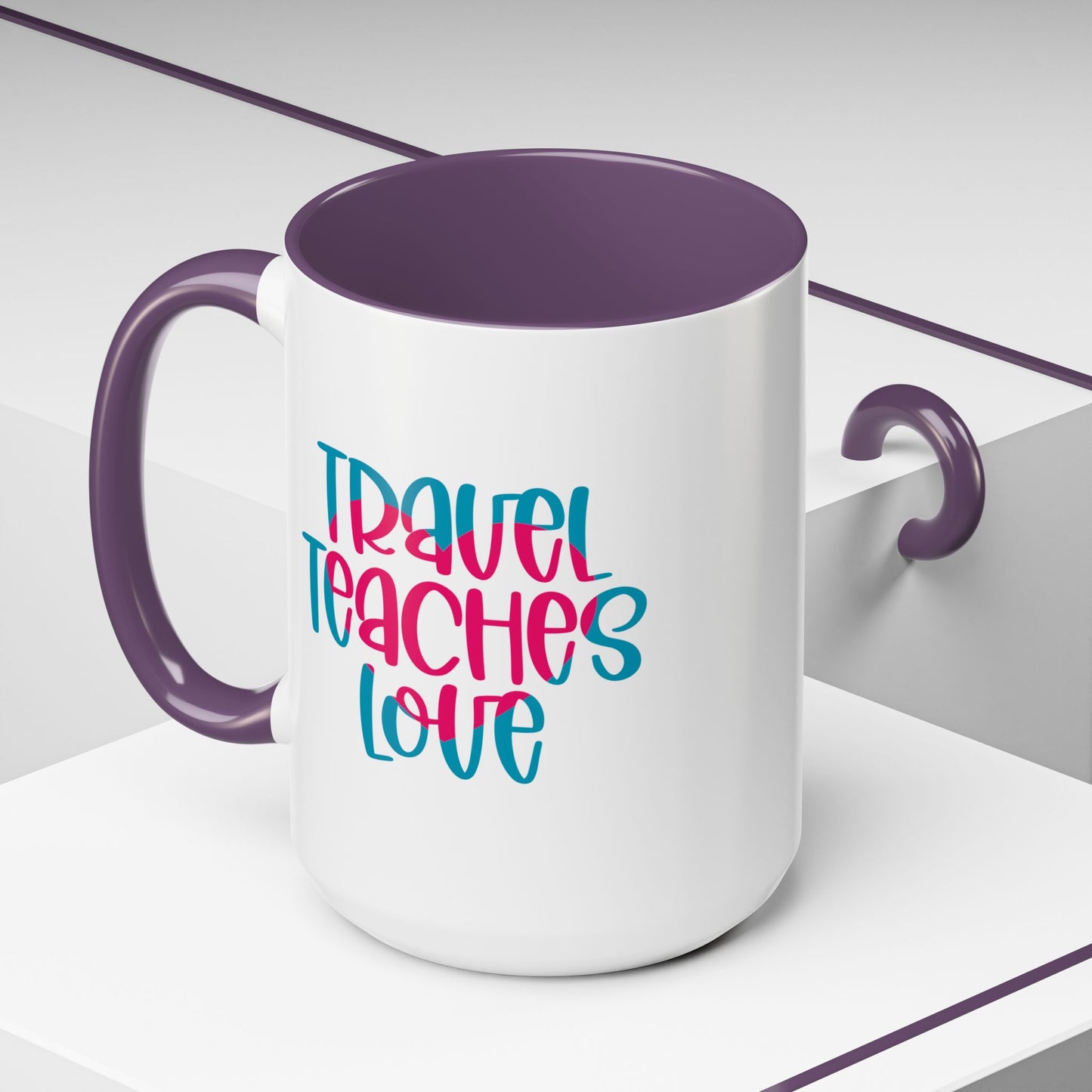 Adventure Mug - Travel Teaches Love