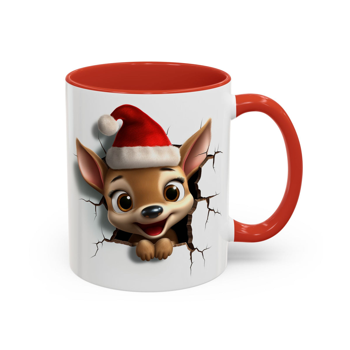 Chistmas Mug - Reindeer 3D 1