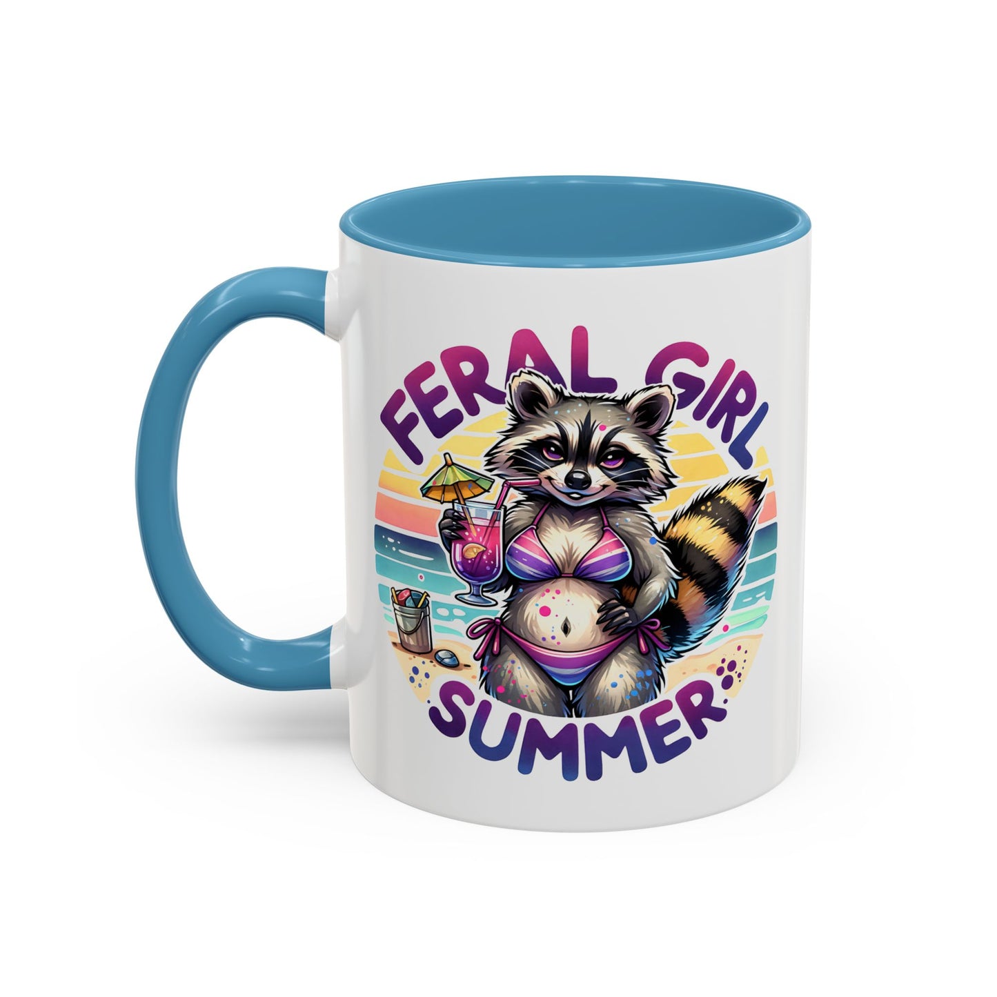 Humor Mug - Feral Girl Summer