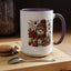 Christmas Mug - Snowman with Christmas Decorations