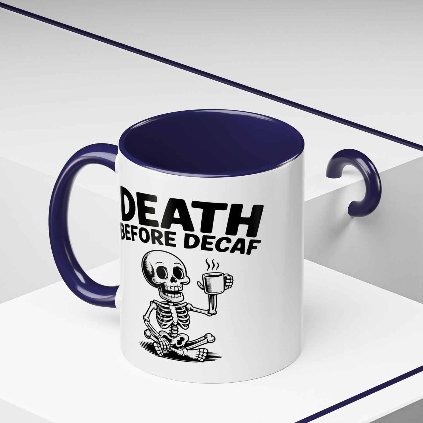Humor Mug - Death Before Decaf