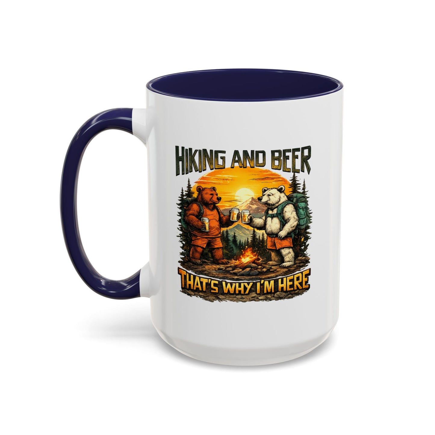 Humor Mug - Hiking and Beer