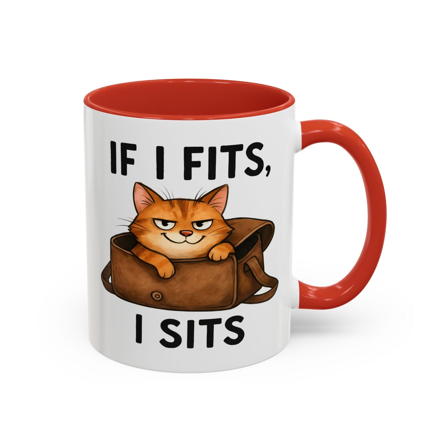 Animal Mug - If I Fits I Sits