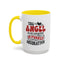 Humor Mug - The Angel on my Shoulder