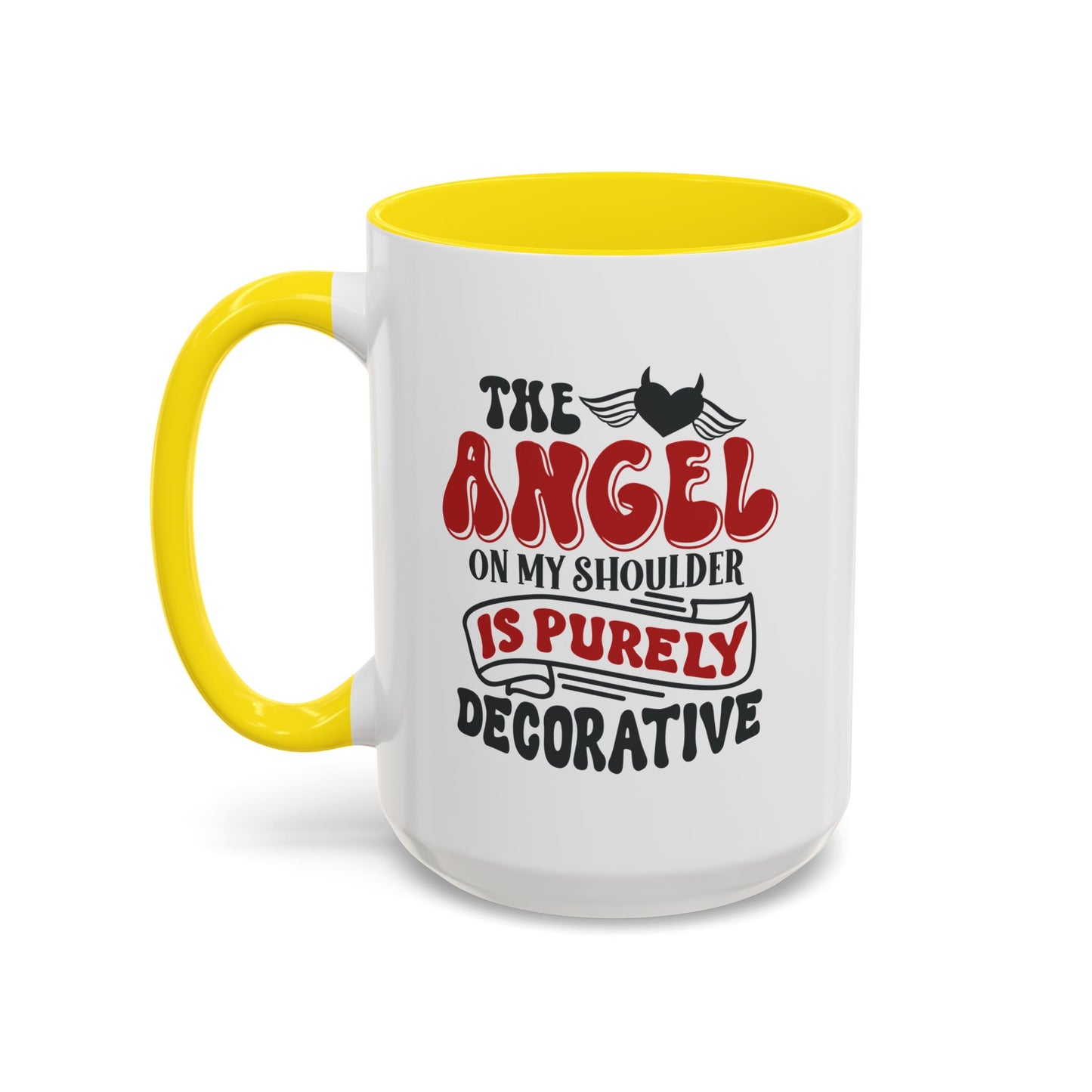 Humor Mug - The Angel on my Shoulder