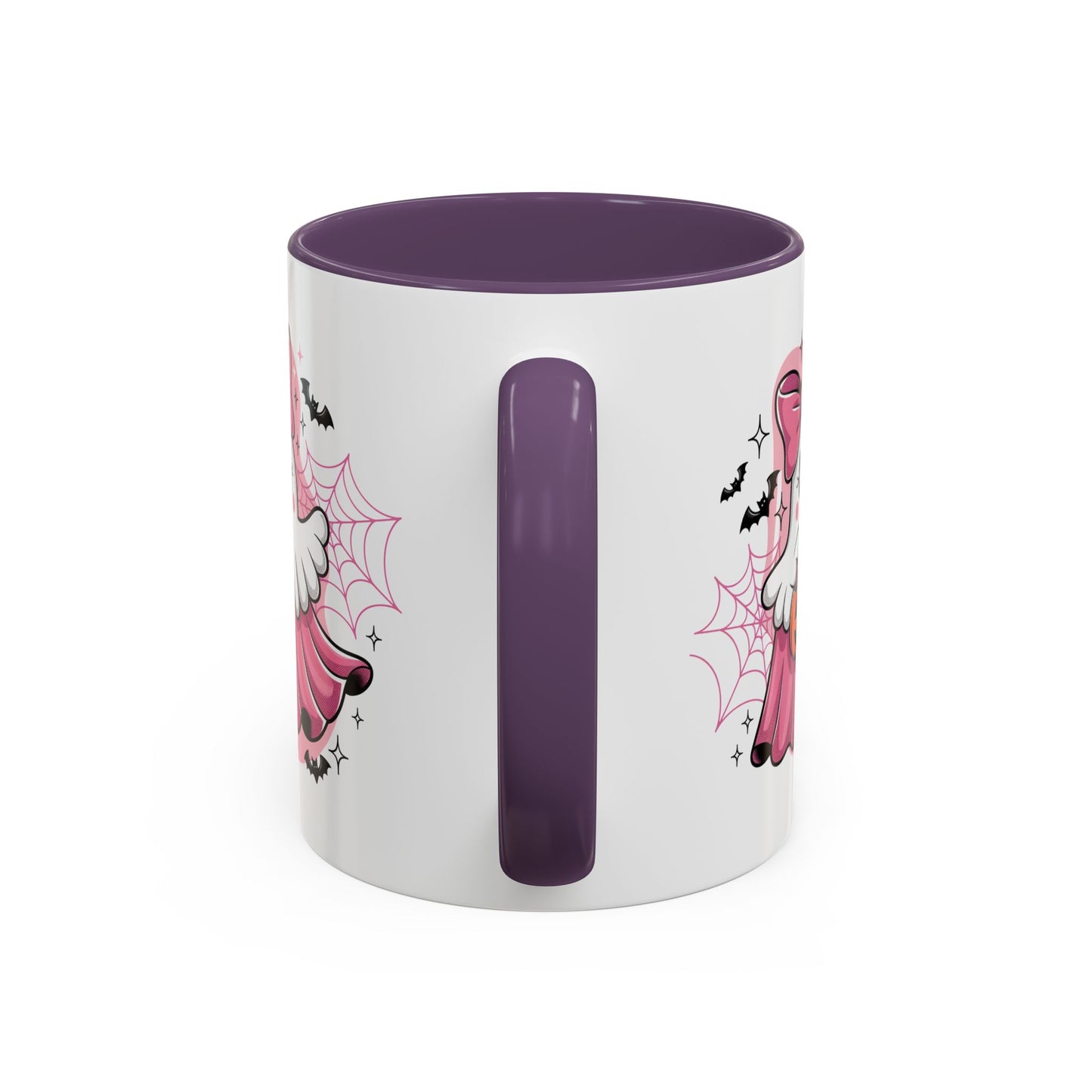 Halloween Mug - Ghost With Pink Bow