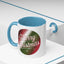 Christmas Mug - Merry Christmas White and Red Text Decoration