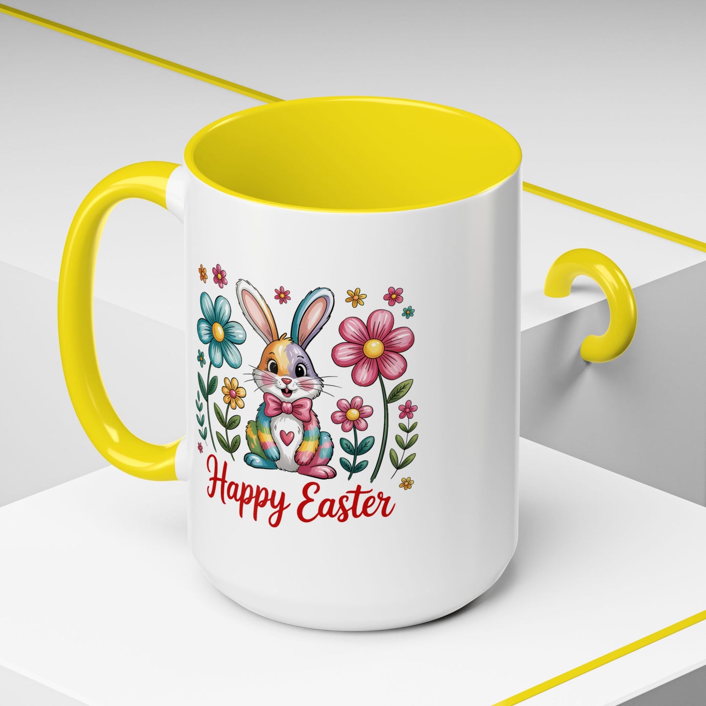 Easter Mug - Colorful Easter Bunny