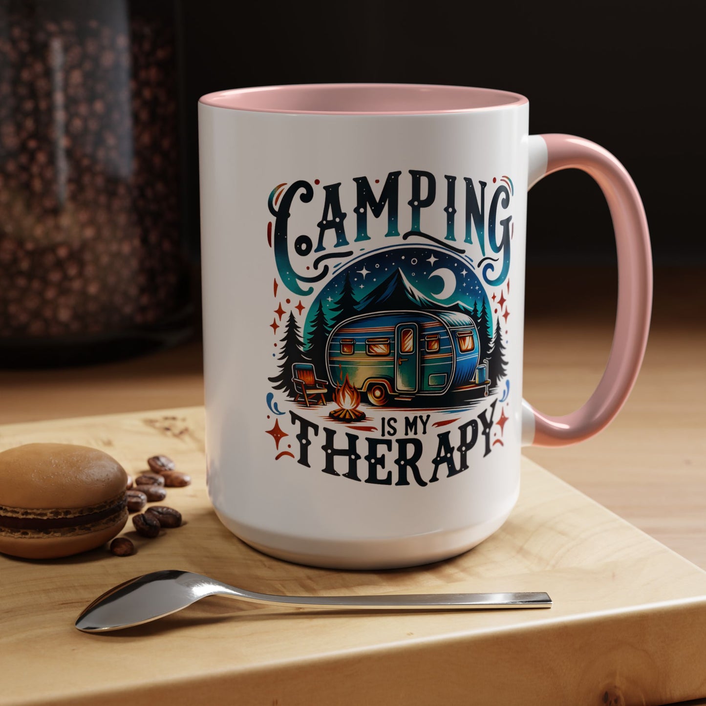 Adventure Mug - Camping Is My Therapy