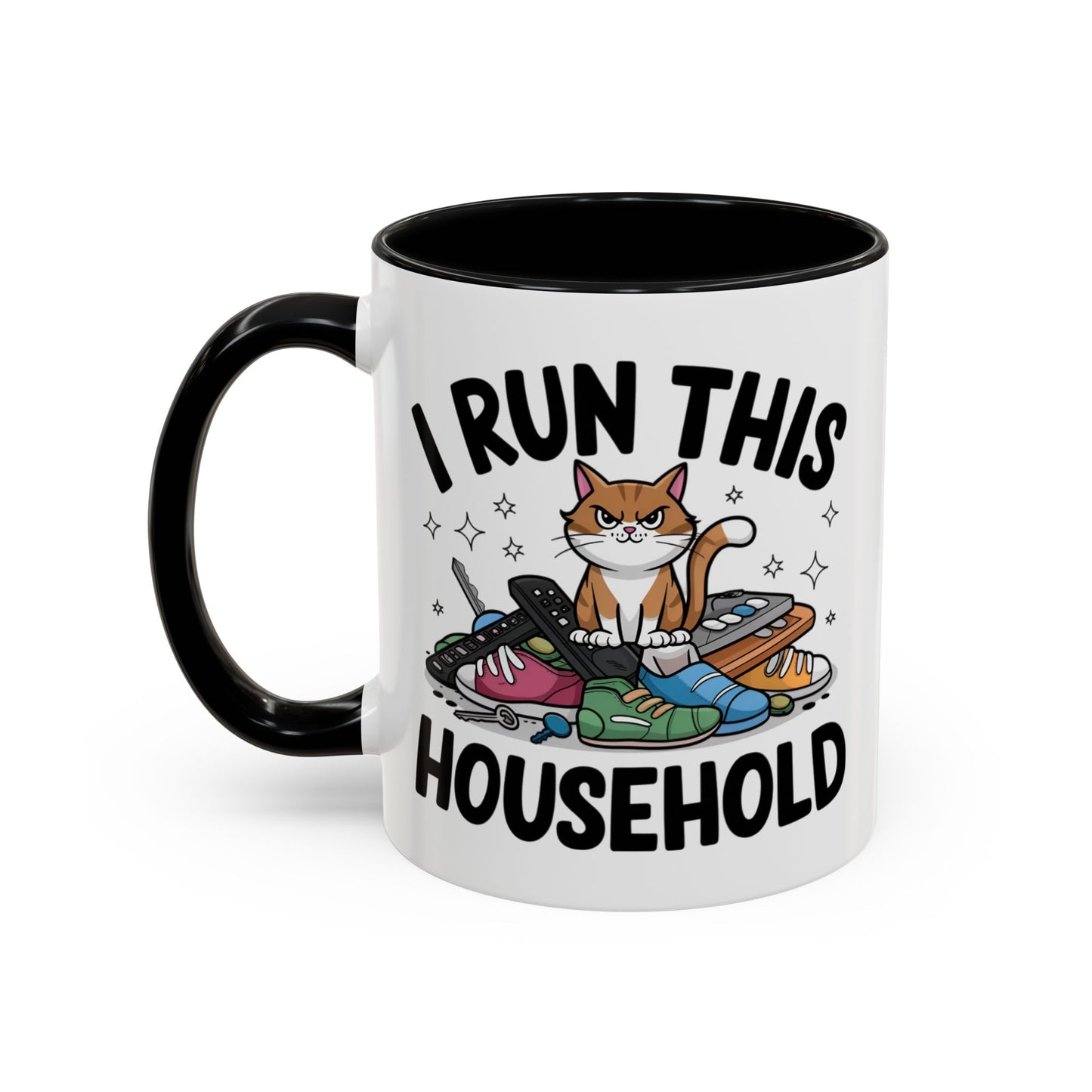 Animal Mug - I Run This Household