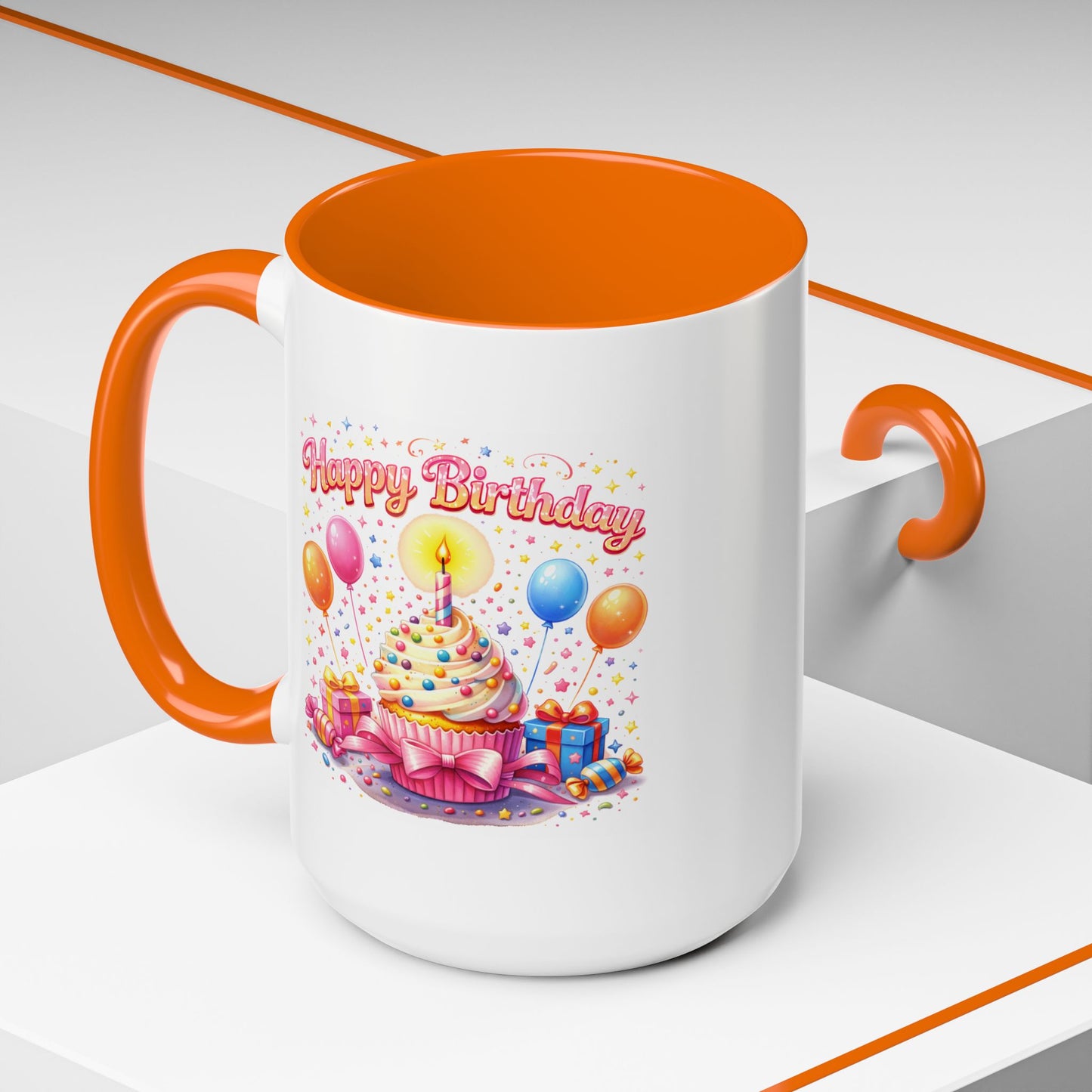 Birthday Mug - Cupcake Candle