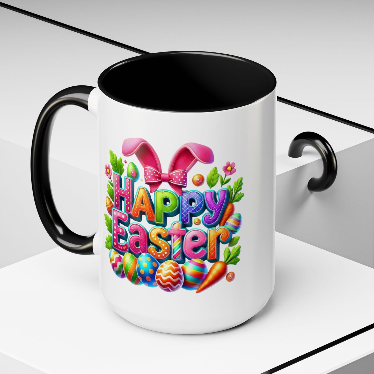 Easter Mug - Happy Easter Bunny Ears