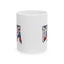 4th of July Mug - USA EST 1776 Floral
