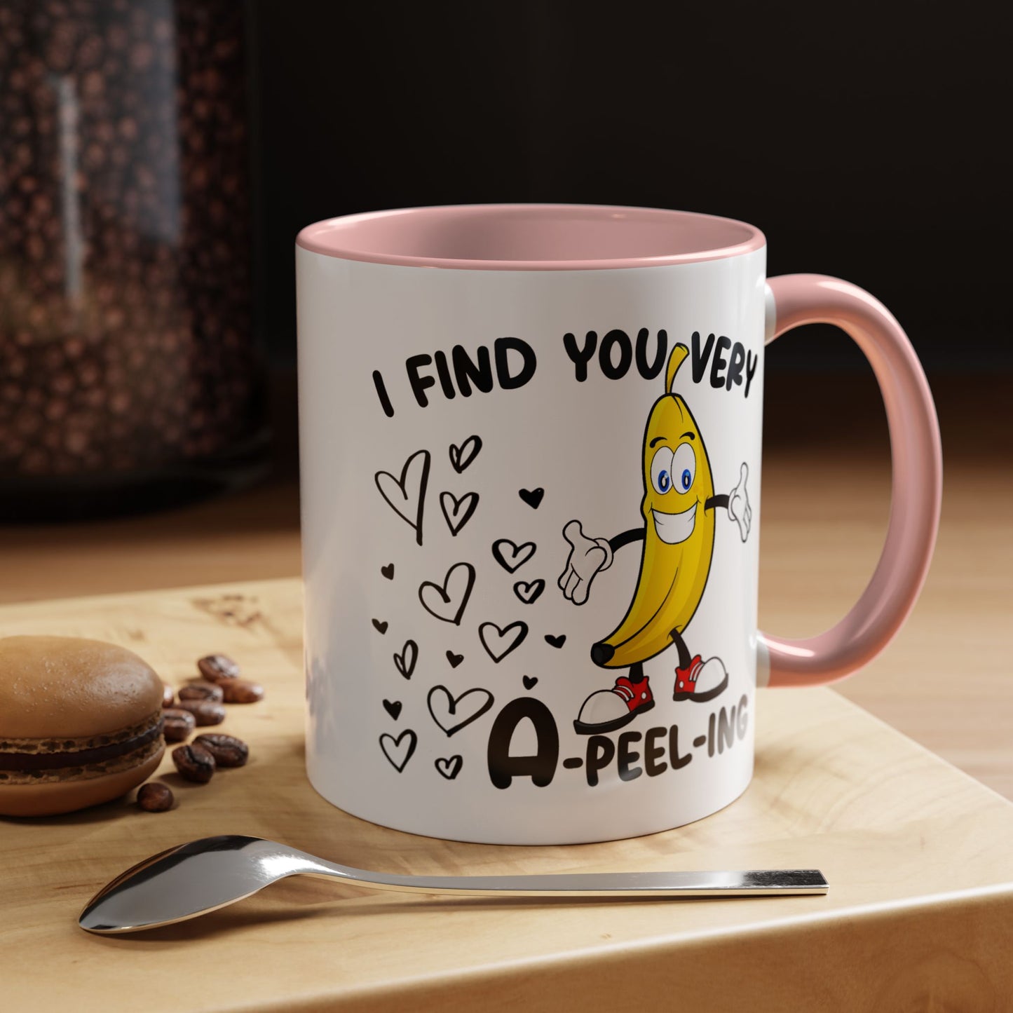 Adult Mug - I Find You Very A-Peel-Ing