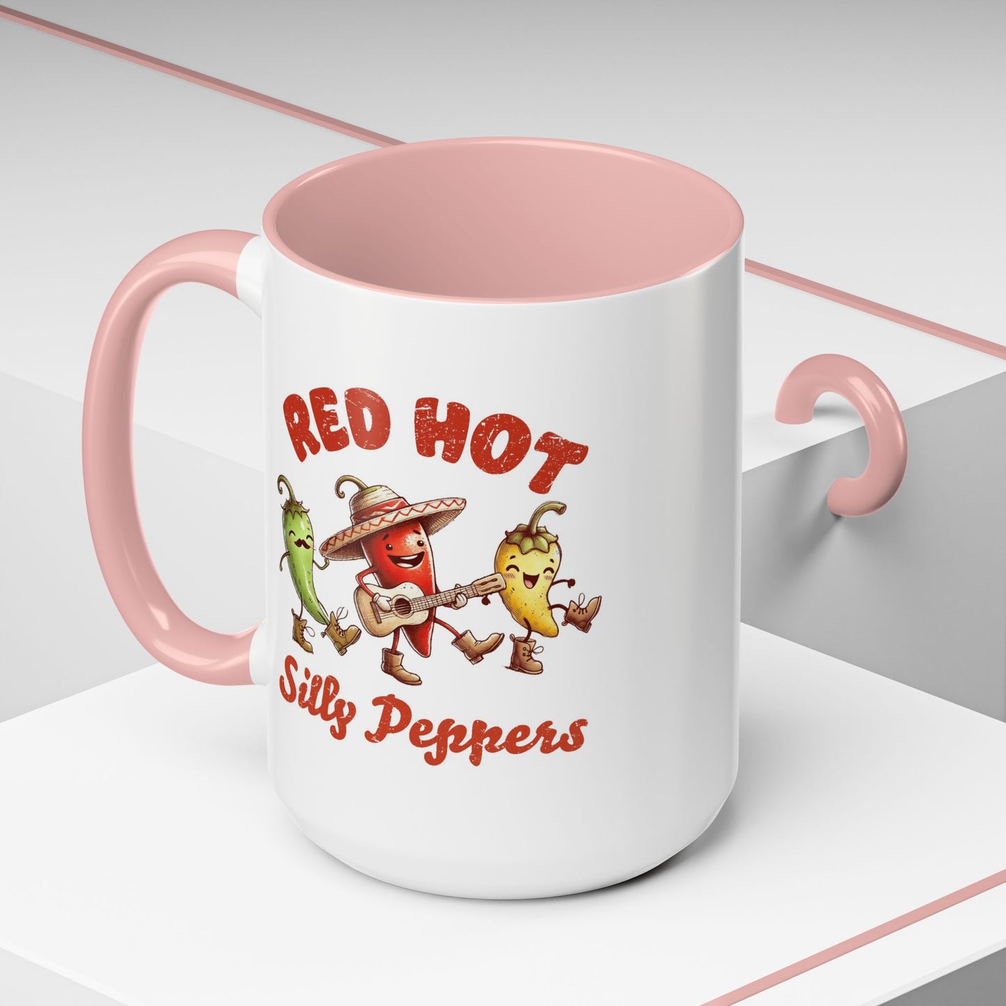 Humor Mug - Red Hot Silly Peppers
