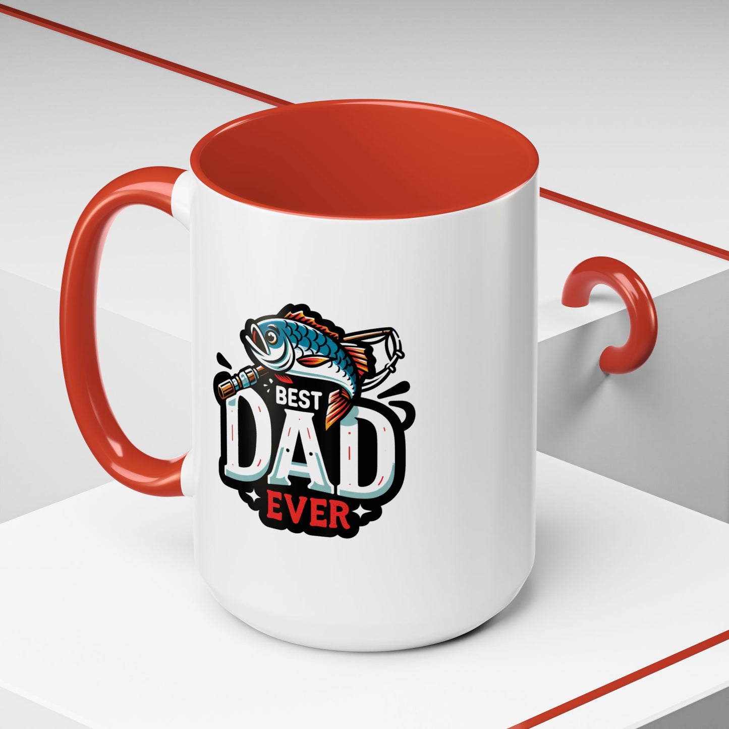 Father's Day Mug - Best Dad Ever Fishing