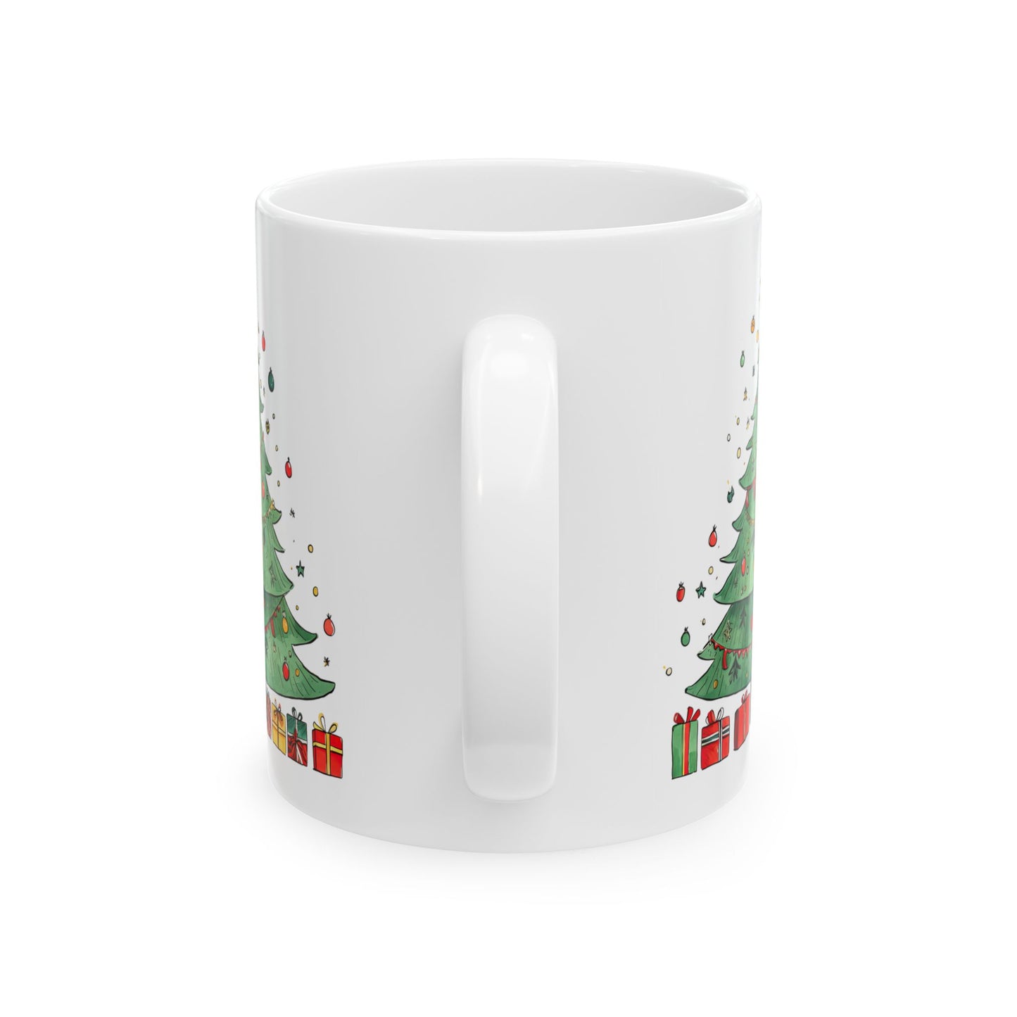 Christmas Mug - Christmas Tree with Presents