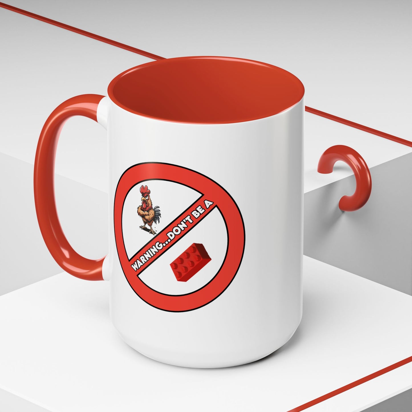Adult Mug - Warning Don't Be A Cock Blocker