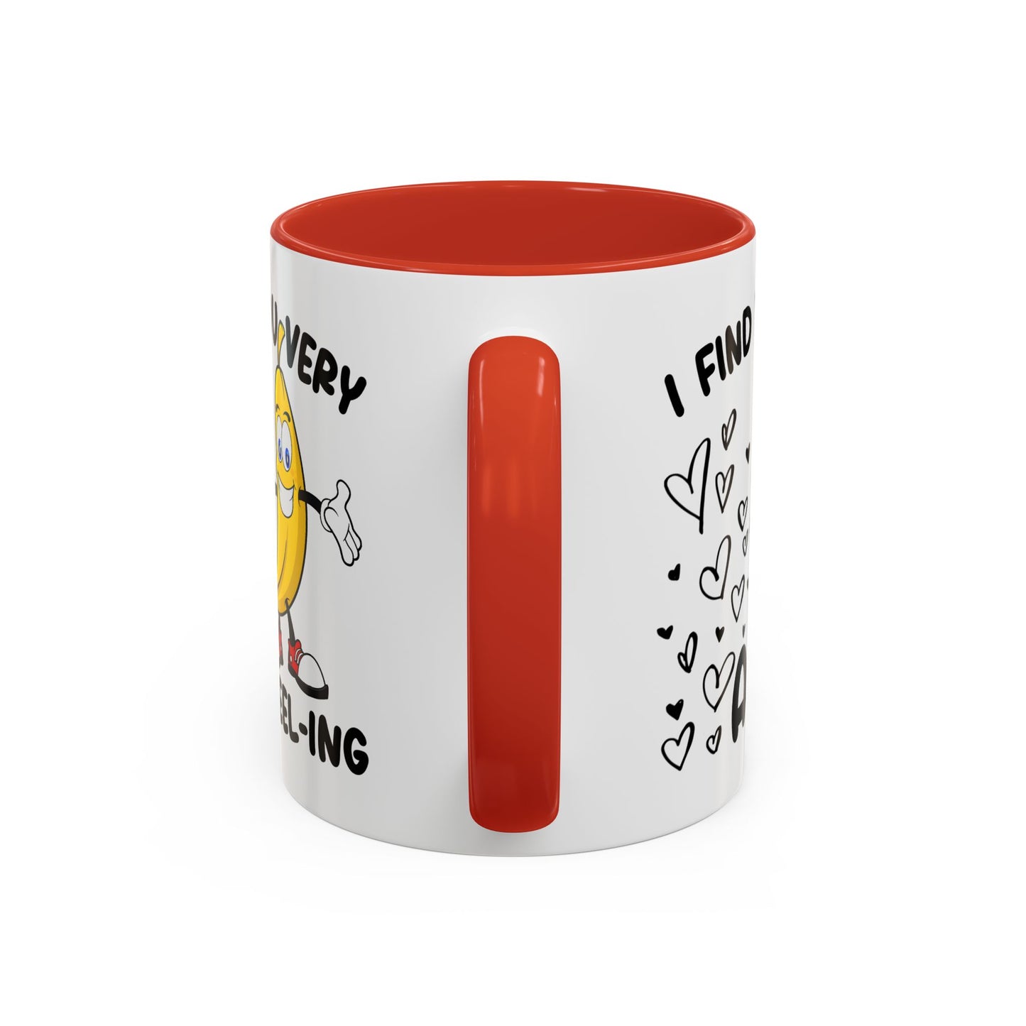 Adult Mug - I Find You Very A-Peel-Ing