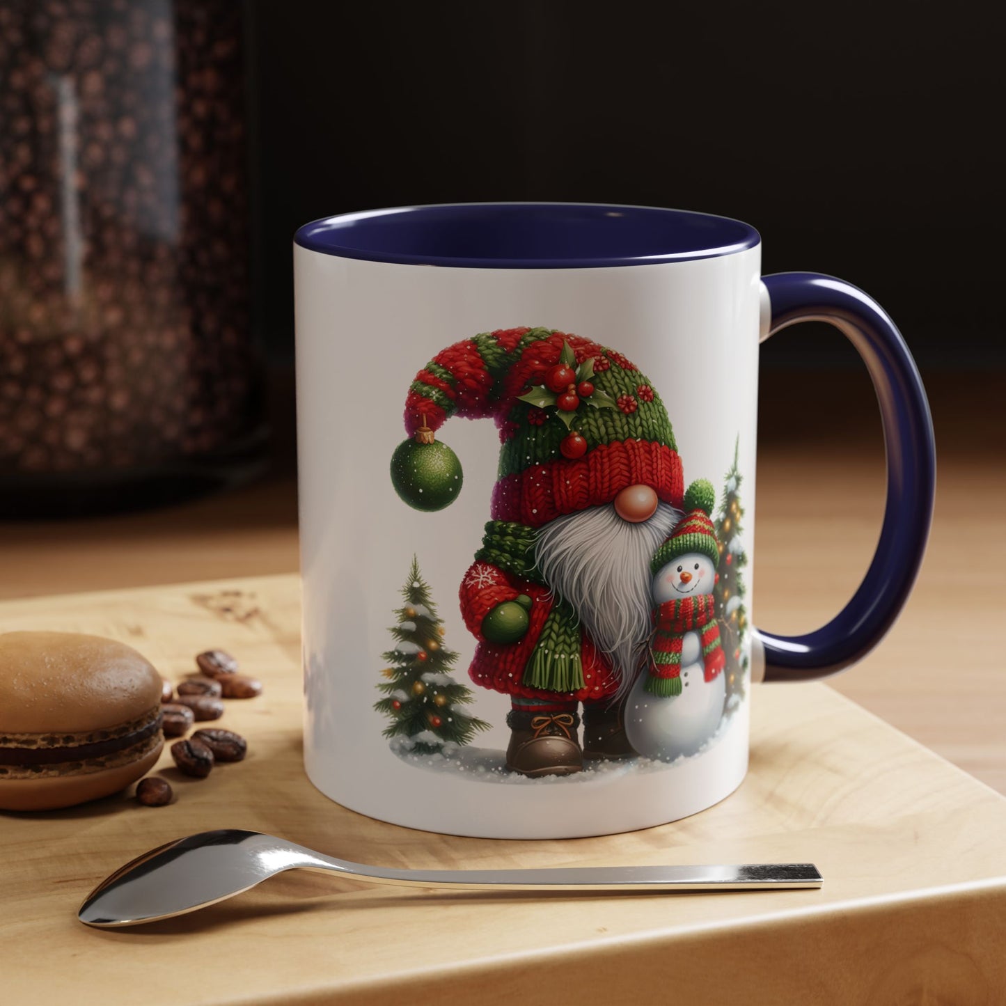 Christmas Mug - Gnome and Snowman