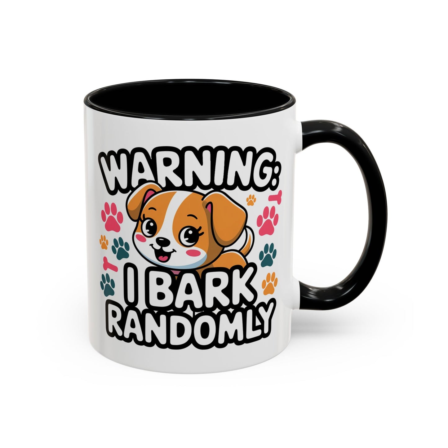 Animal Mug - Warning I Bark Randomly