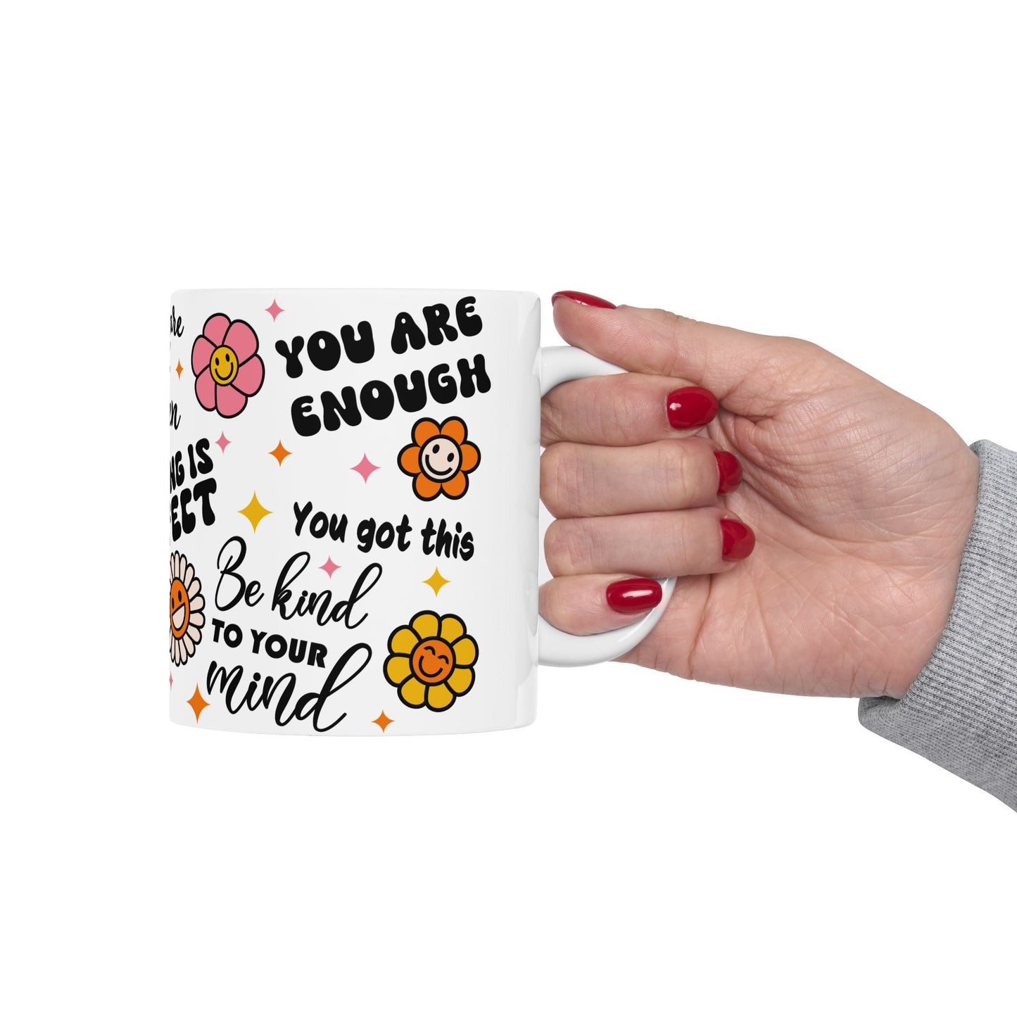 Motivation Mug - I Am Stronger Than I Feel