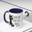Humor Mug - Living That Nine Lives