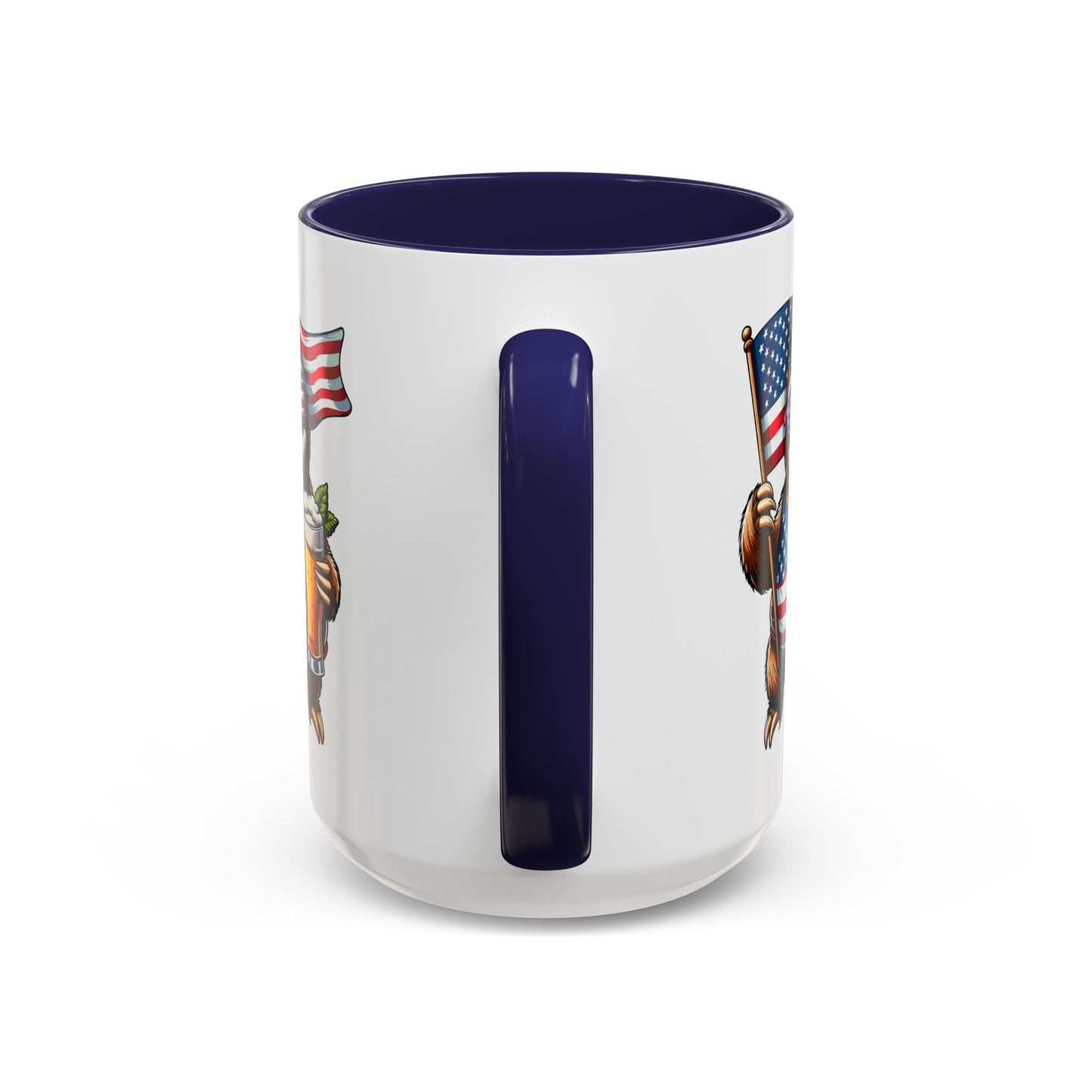 4th of July Mug - Merica Sloth