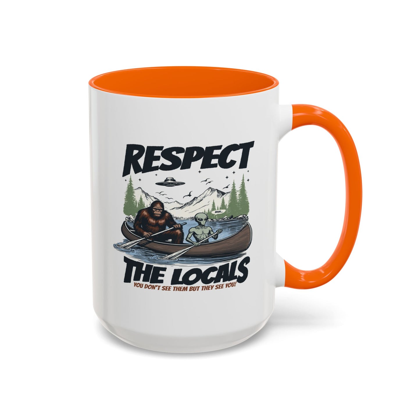 Alien Mug - Respect The Locals