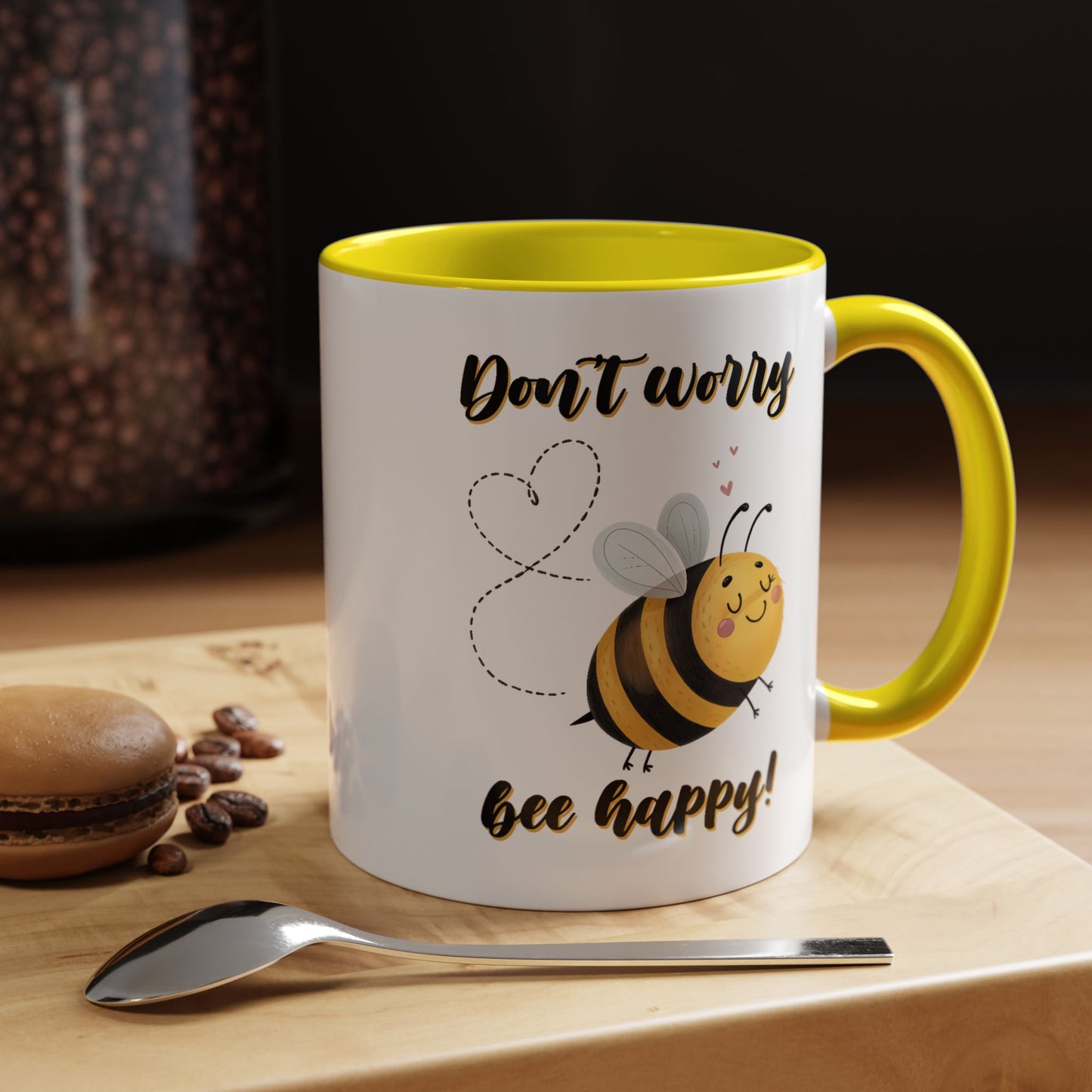 Wellness Mug - Don't Worry Bee Happy