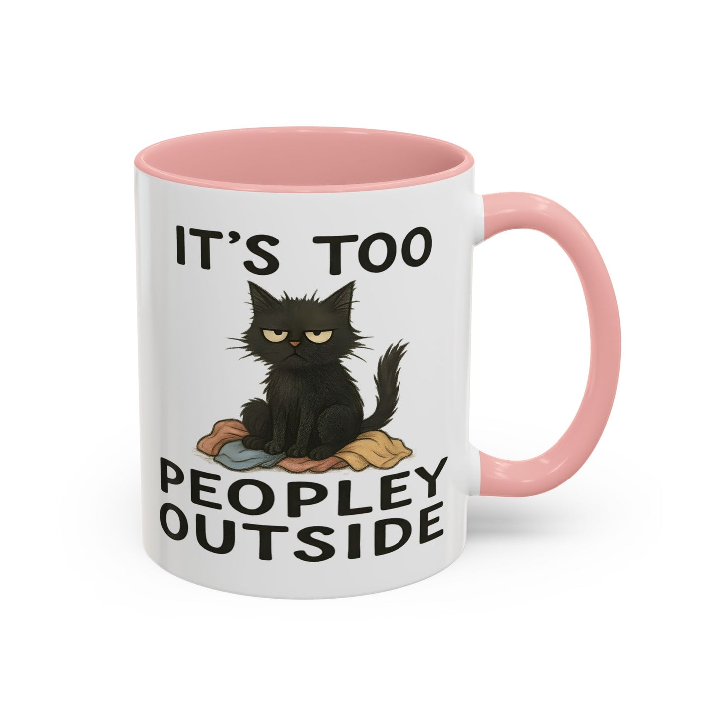 Animal Mug - It's Too Peopley Outside