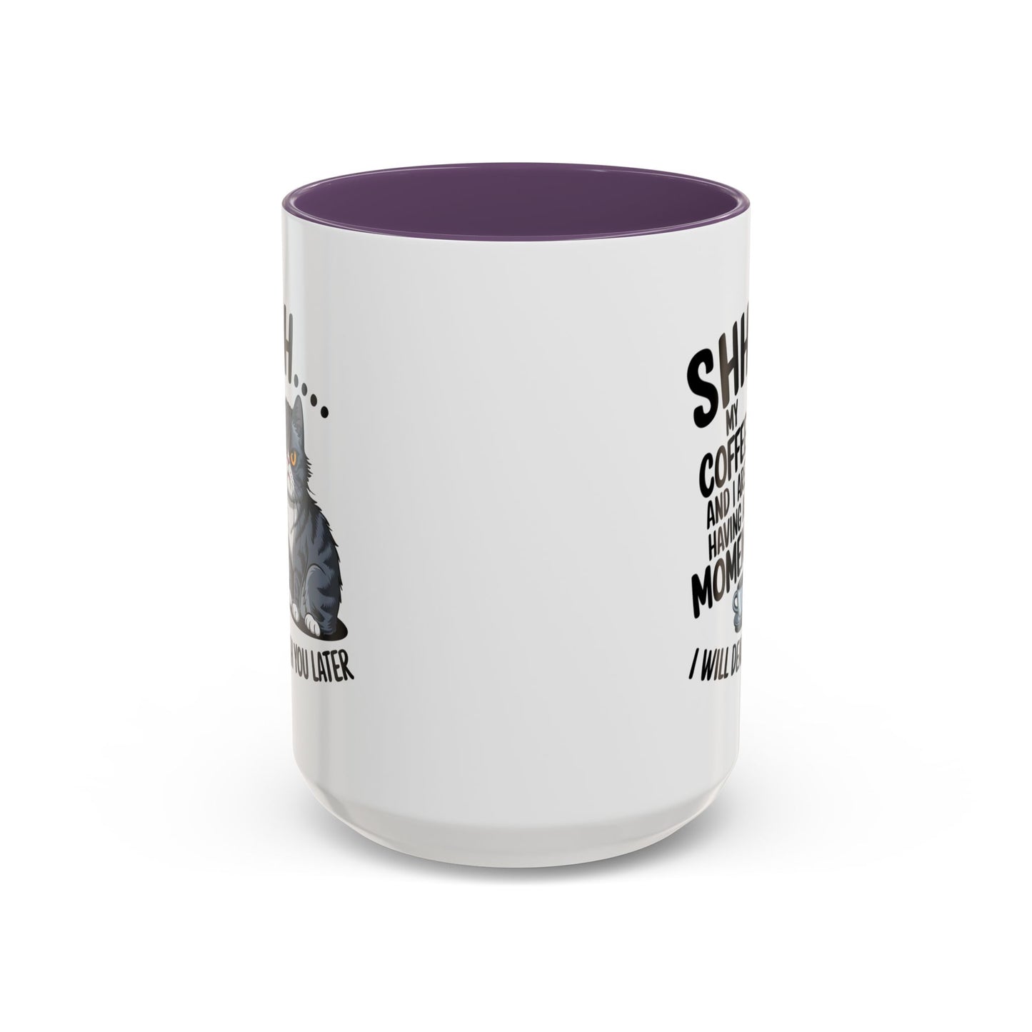 Animal Mug - Shhhh My Coffee and I