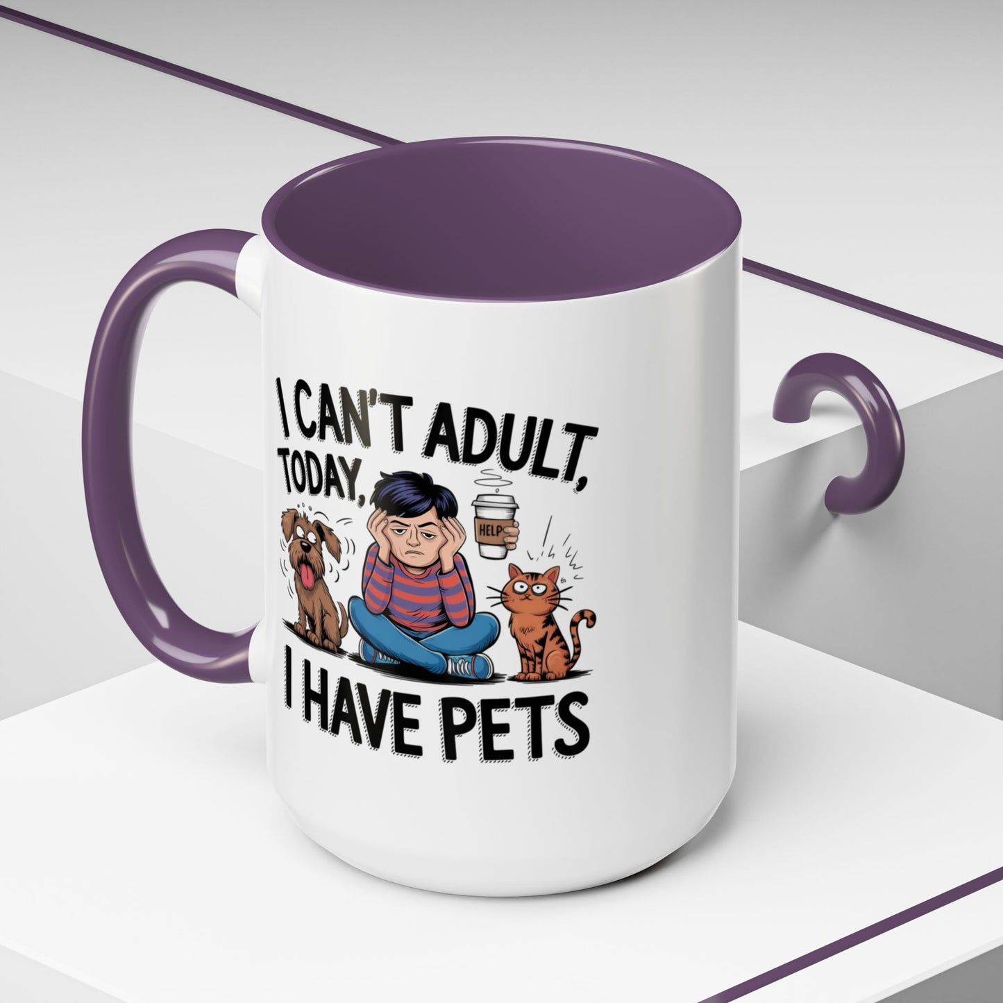 Animal Mug - I Can't Adult Today