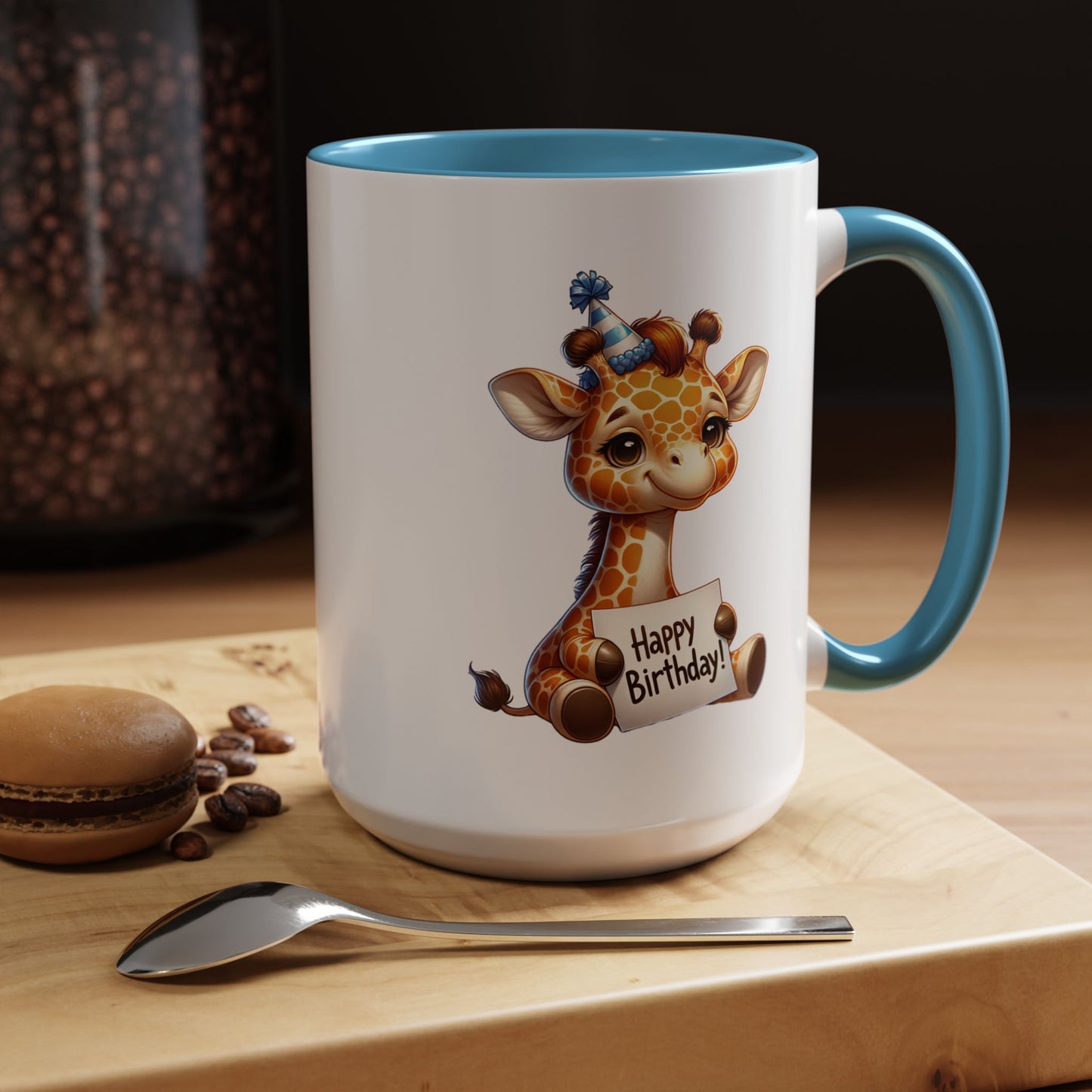 Birthday Mug - Giraffe Clipart