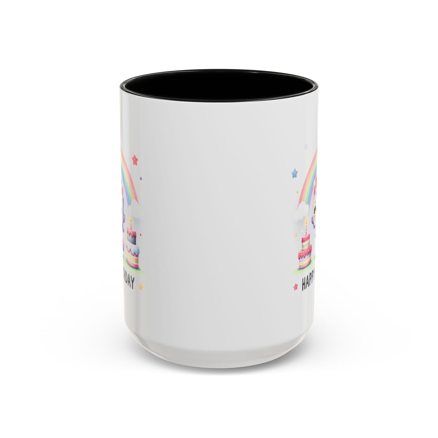 Birthday Mug -  Unicorn With Cakes