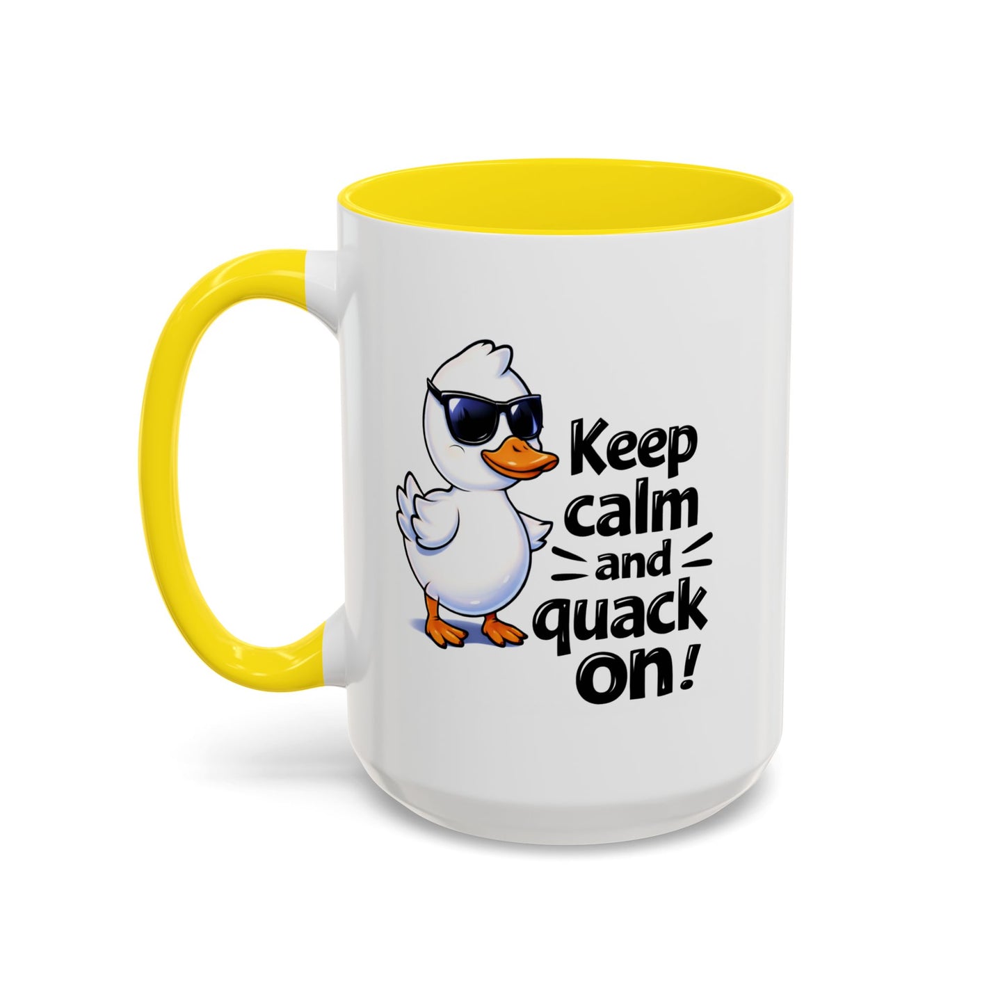 Wellness Mug - Keep Calm And Quack On