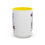 4th of July Mug - America Peace Sign