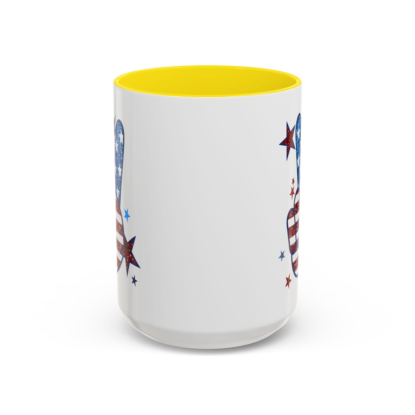 4th of July Mug - America Peace Sign