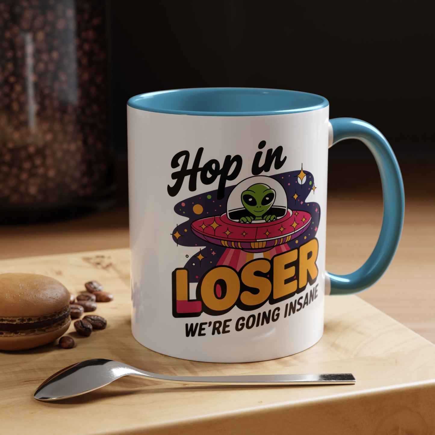Alien Mug - Hop In Loser