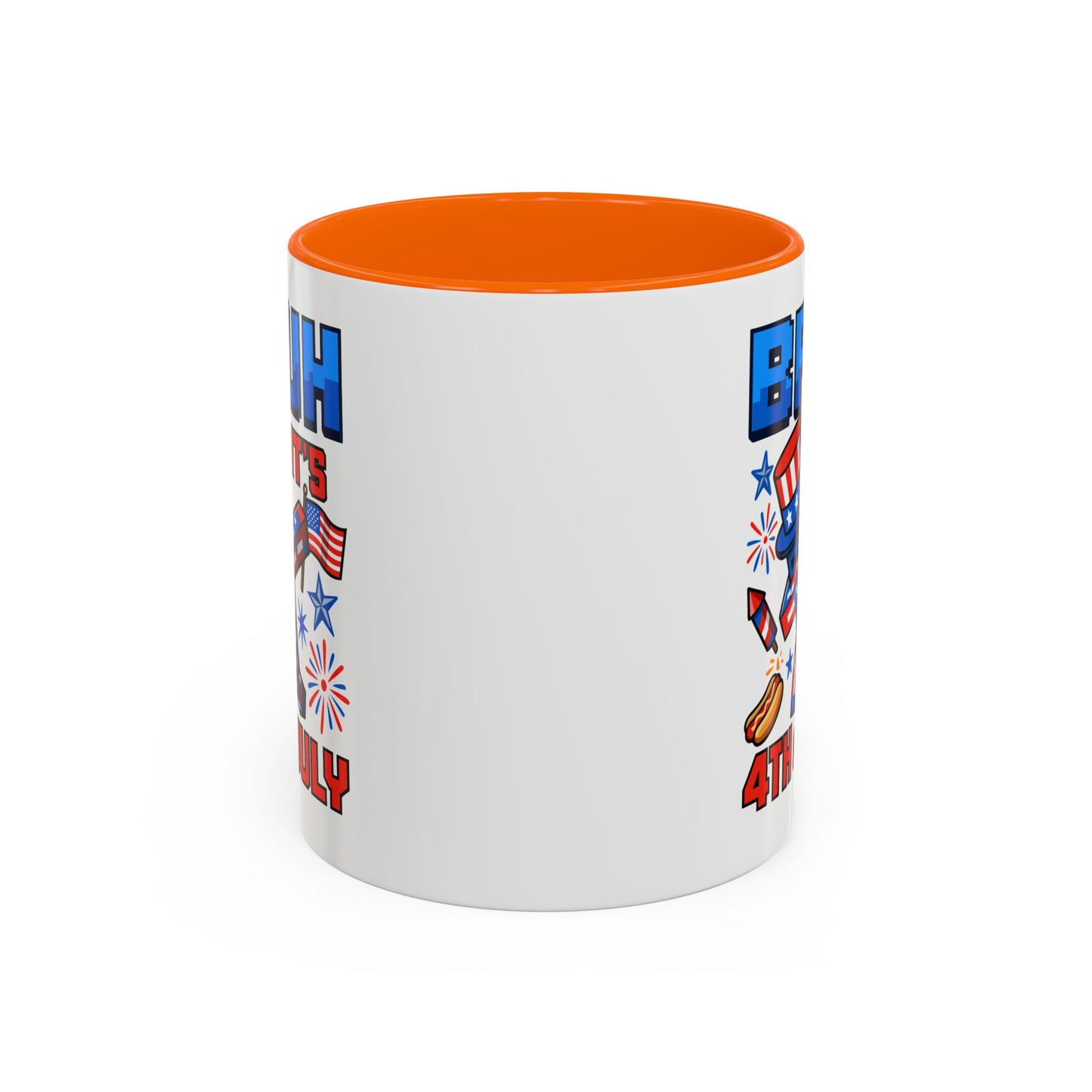 4th of July Mug - Bruh It's 4th of July