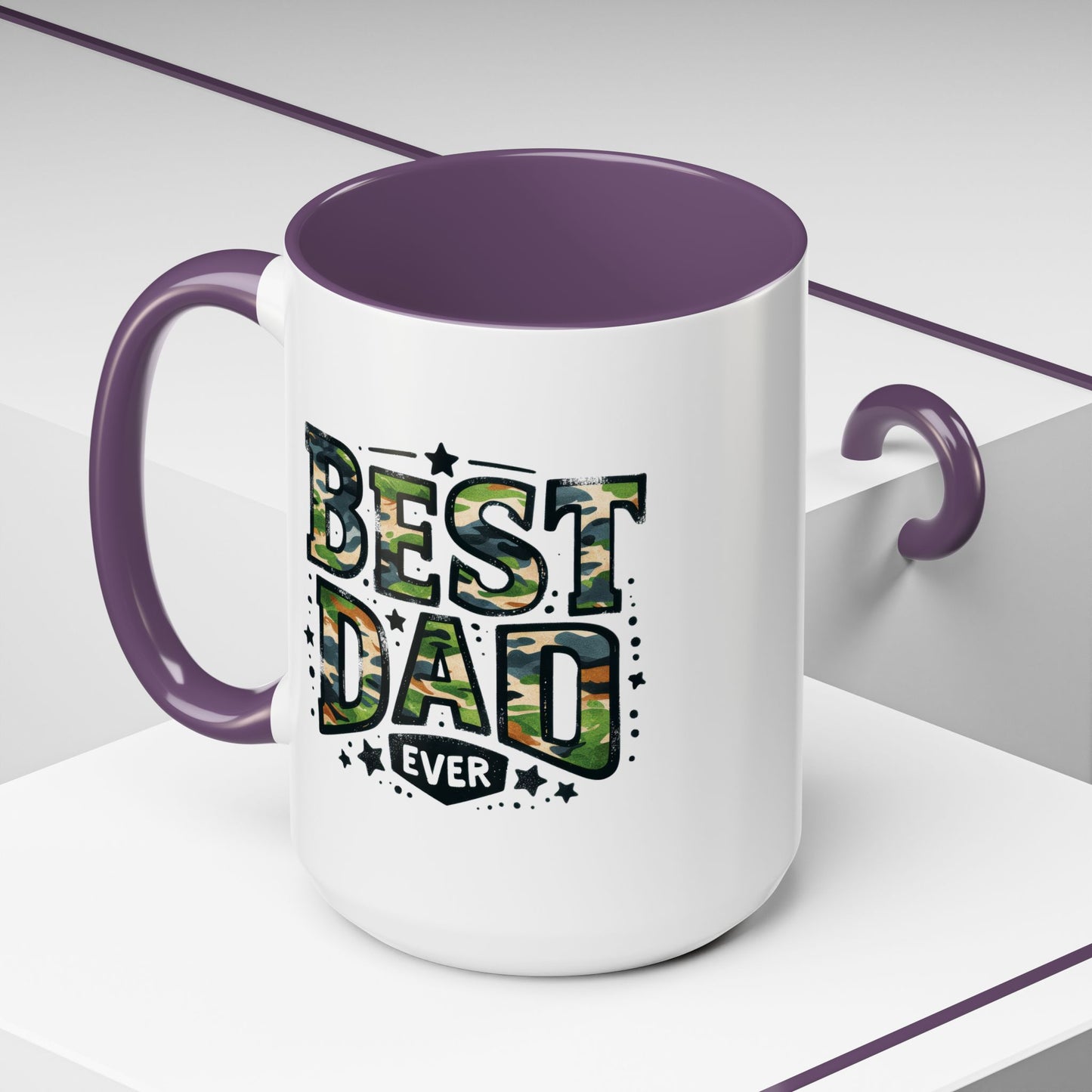 Father's Day Mug - Best Dad Ever Cammo