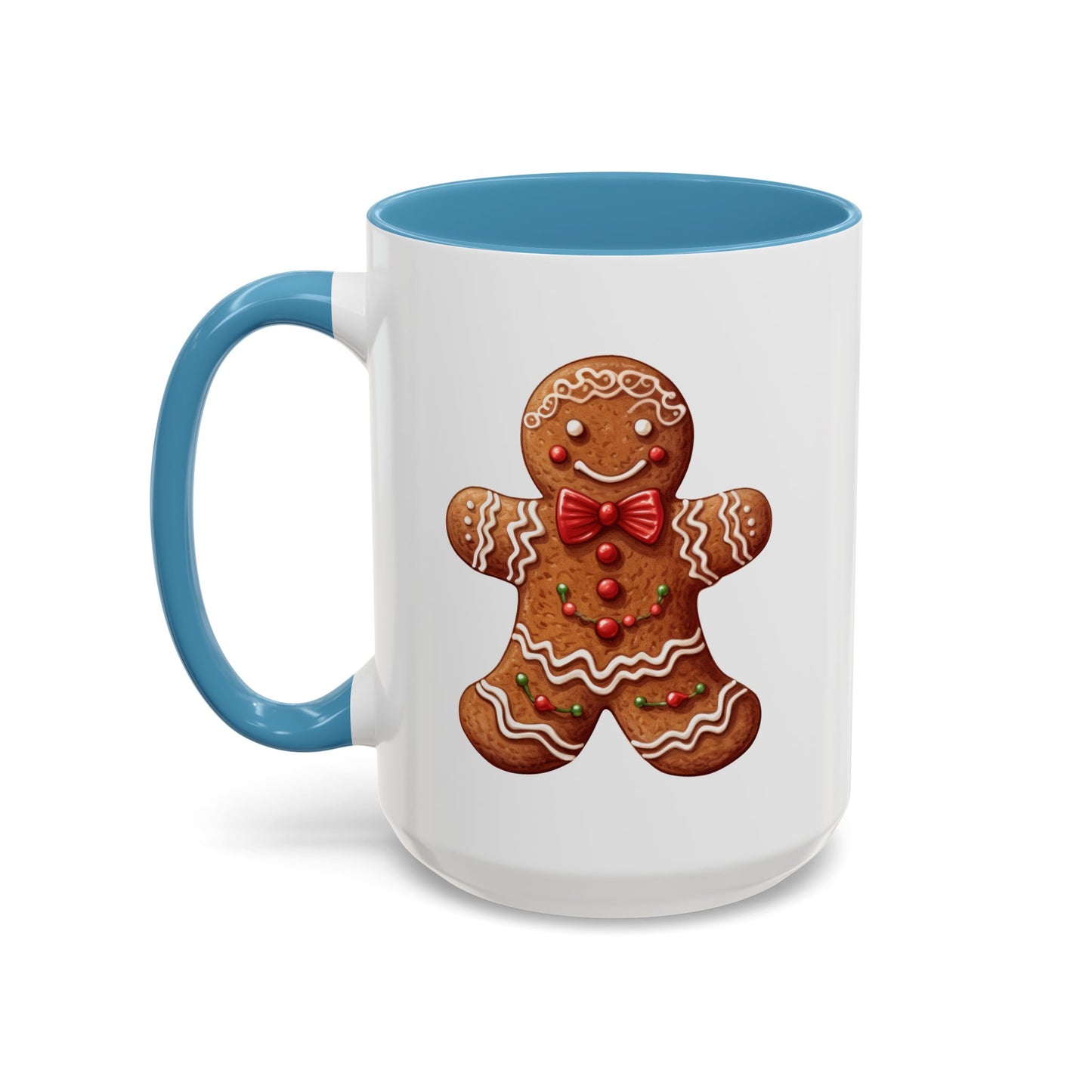 Christmas Mug - Decorative Gingerbread Man