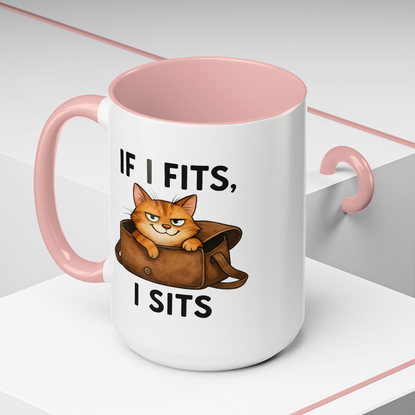 Animal Mug - If I Fits I Sits